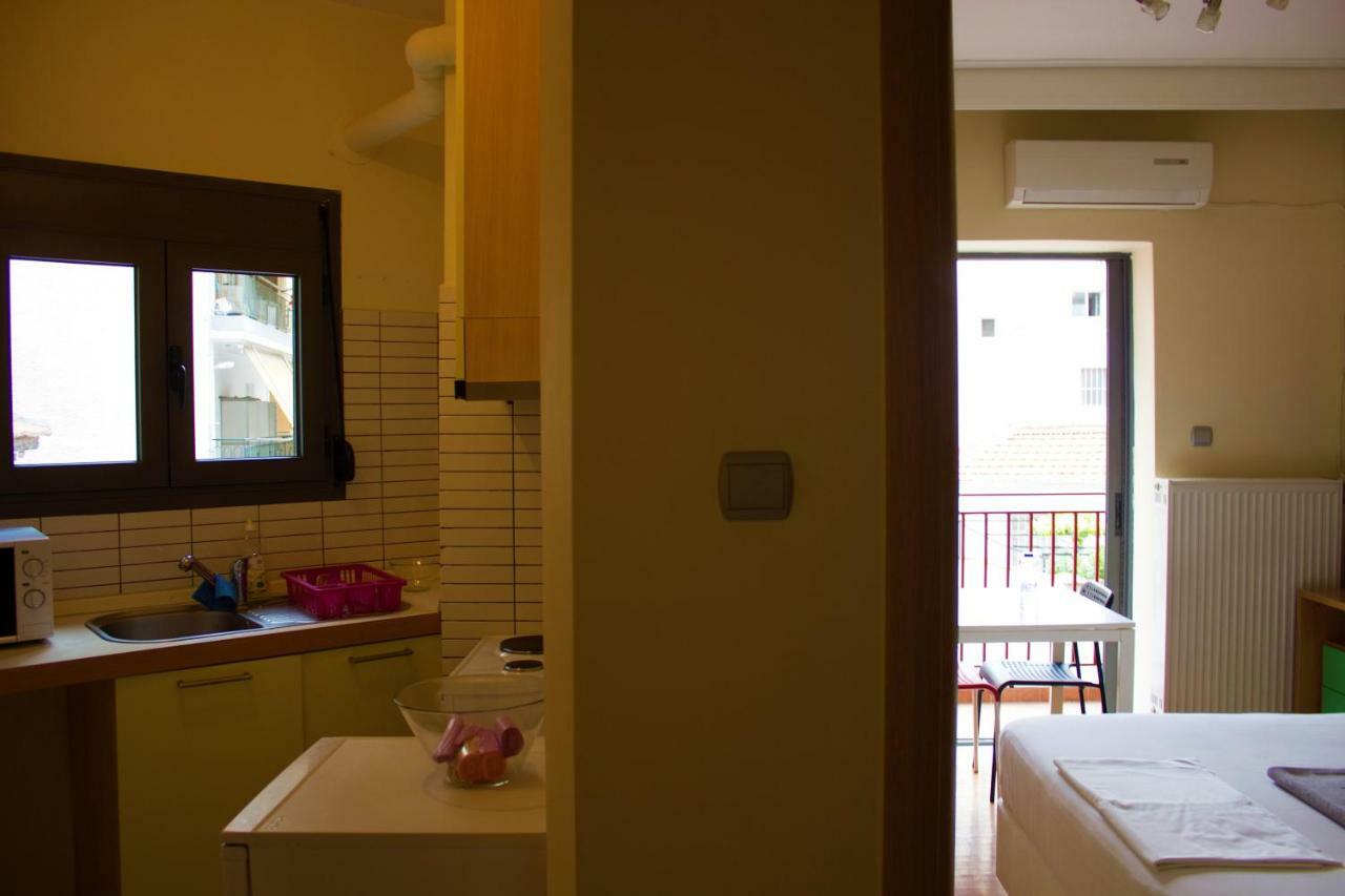 Cute Apartment In The Center Of The City لاريسا المظهر الخارجي الصورة